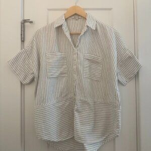 Madewell Central Shirt, Size S